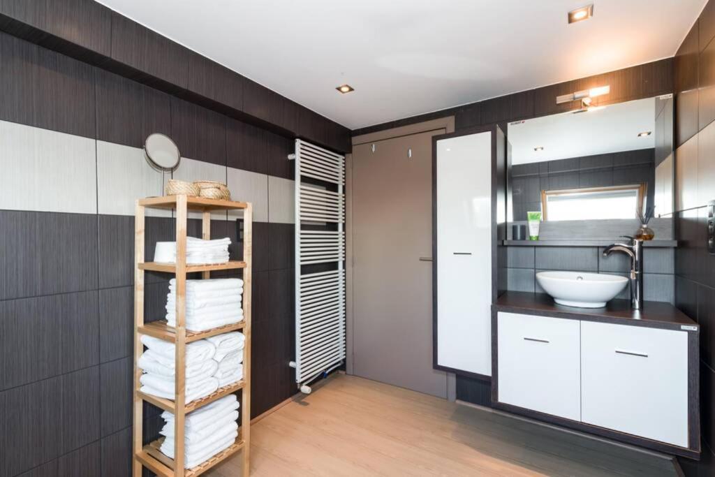 Duplex Appertement Met Zicht Damse Vaart @ Brugge Apartamento Exterior foto