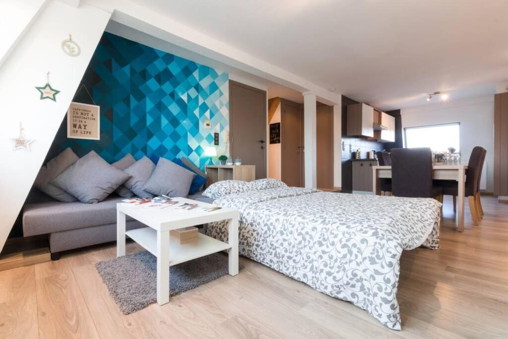 Duplex Appertement Met Zicht Damse Vaart @ Brugge Apartamento Exterior foto